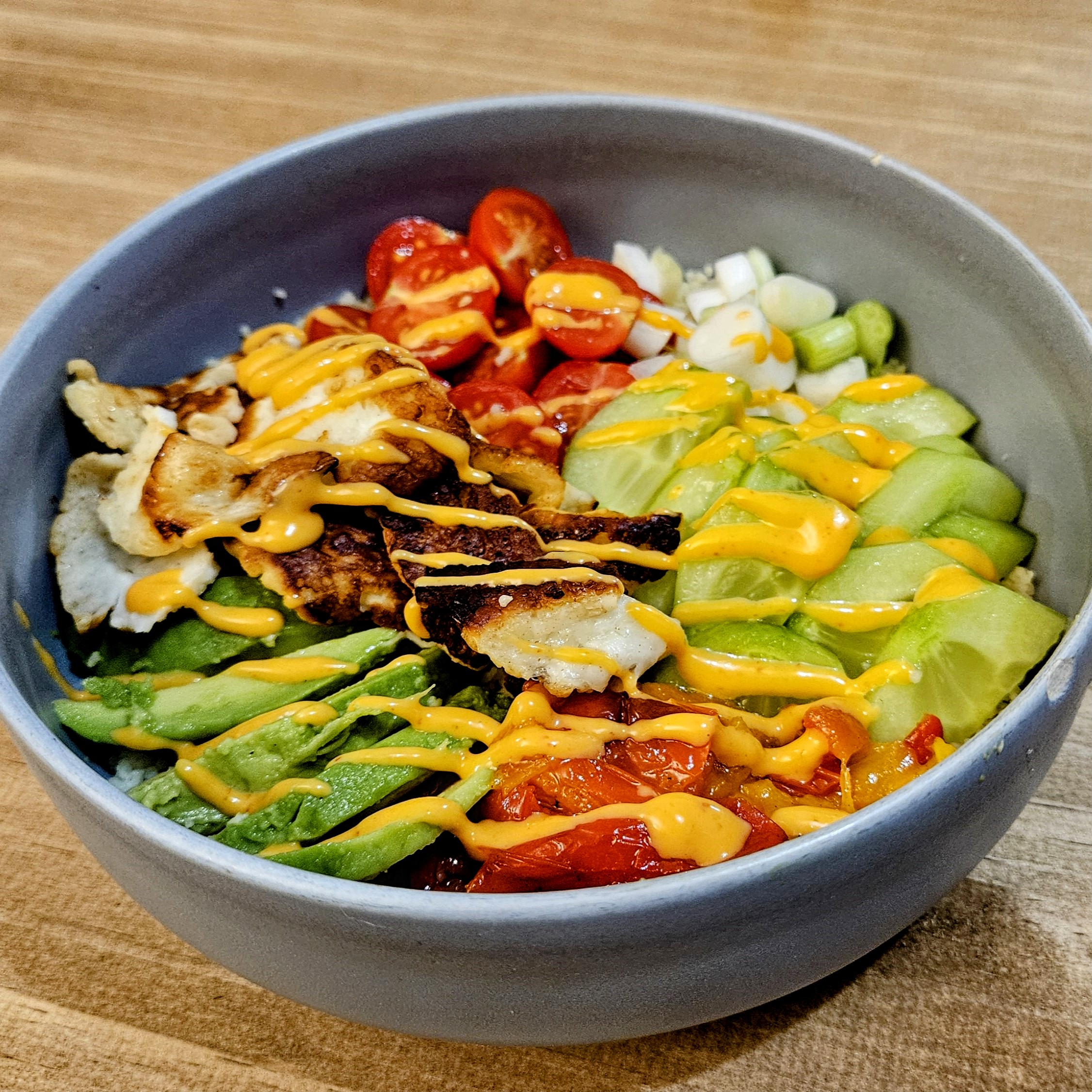 Bowls végétariens à la semoule